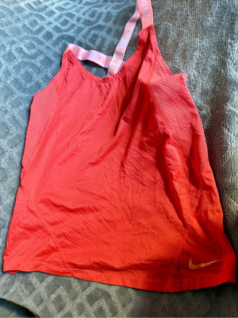 Nike Red Dri-FIT Performance Tank Top
